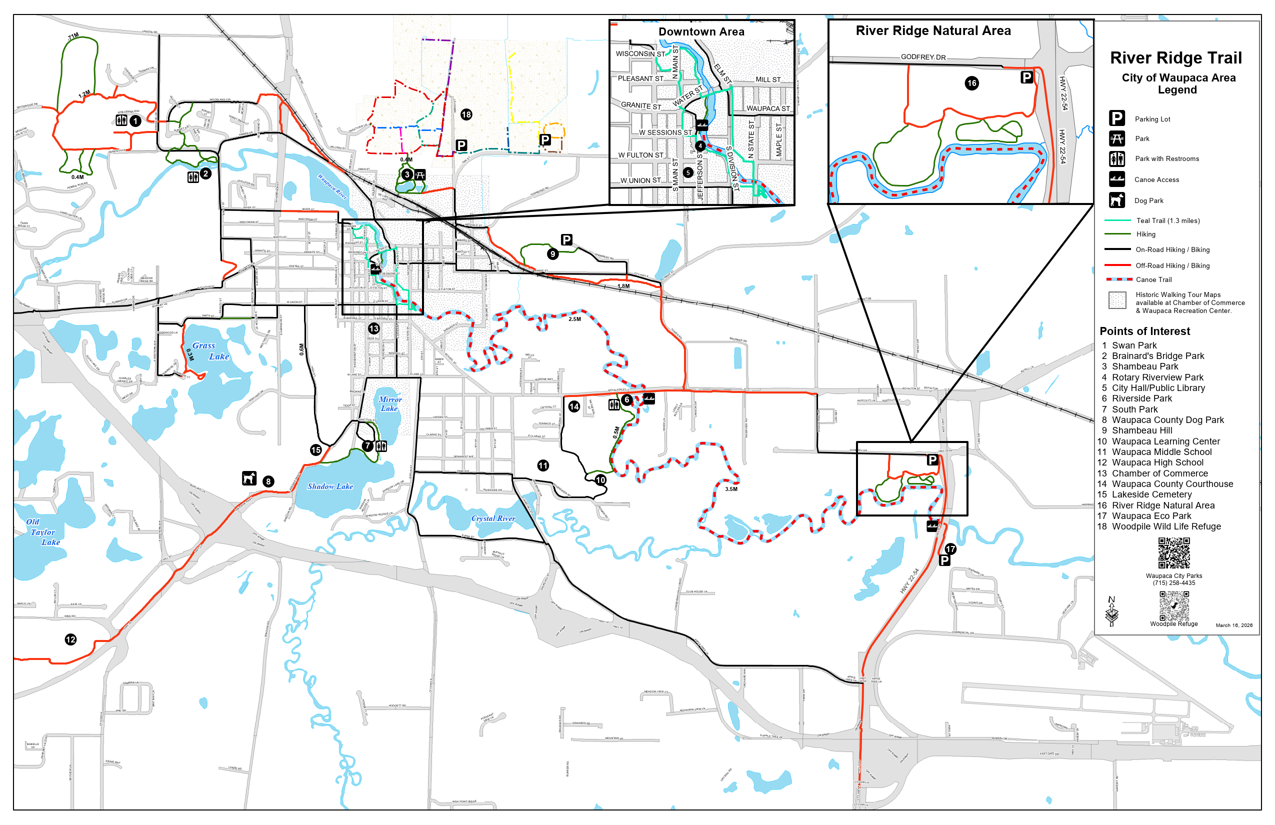 River Ridge Trail Map