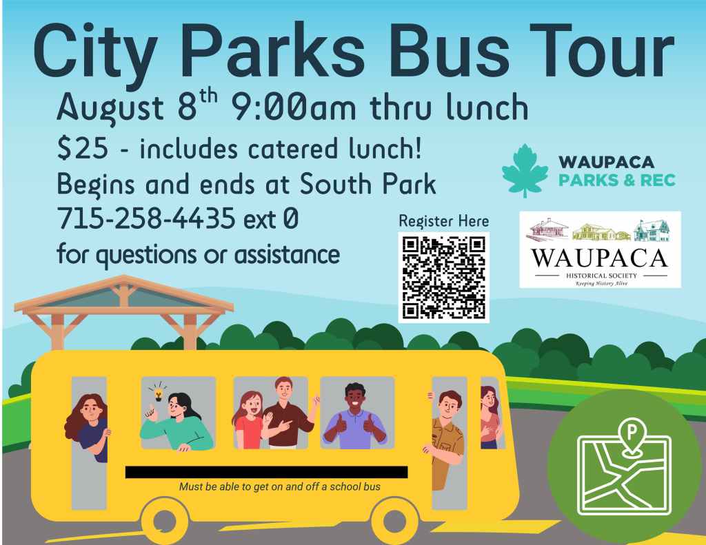 City Parks Bus Tour Infographic